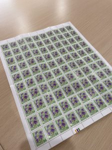 普通切手シート